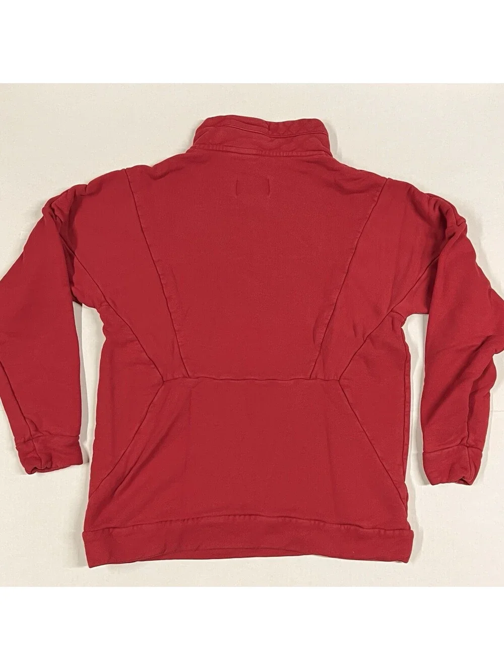 Air Jordan Sweatshirt Men’s Size L Red Flight 1/4 Zip Pullover Style AV2292-687